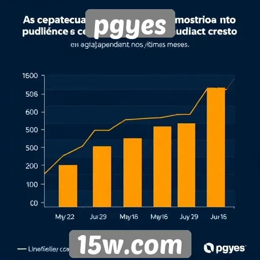 Estatísticas de acesso do pgyes revelam crescimento